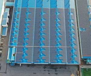 S&K 항공 1.2MW 지붕형 태양광 설치작업